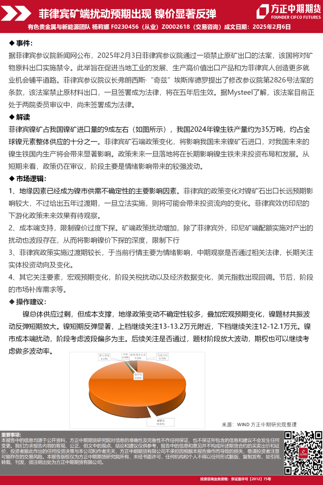 菲律賓鎳礦最新動態(tài)，科技革新引領鎳的力量重塑未來生活